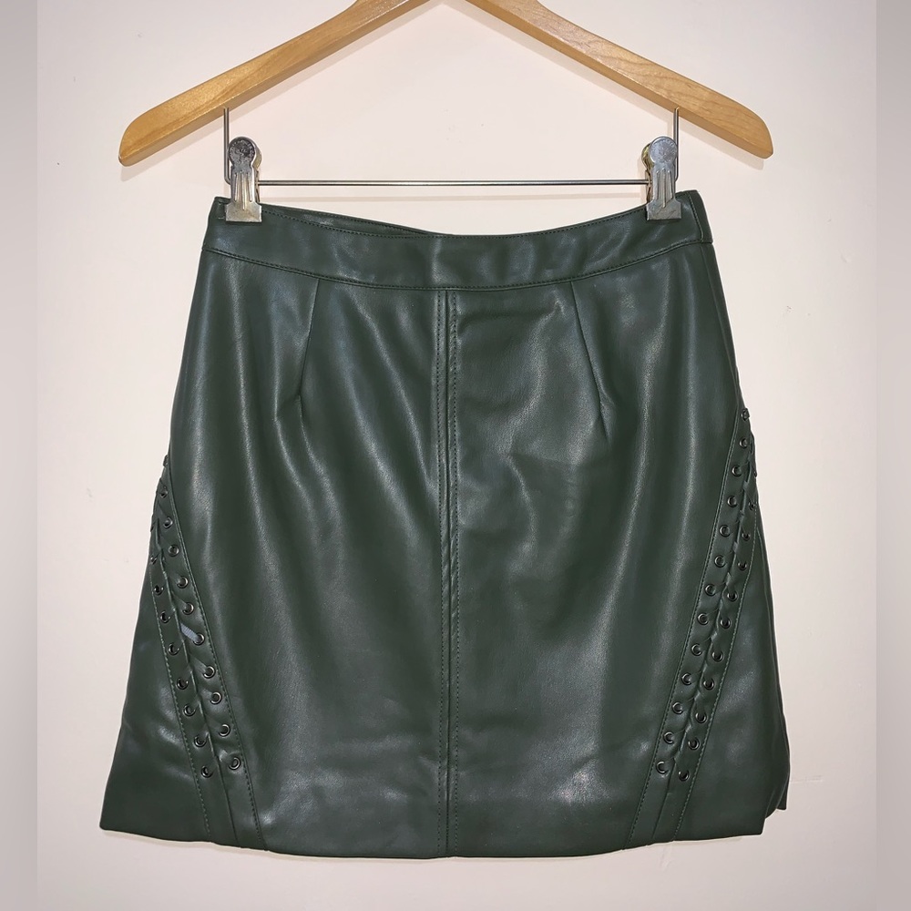 Leather Mini skirt